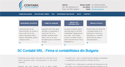 Desktop Screenshot of contabilsrl.com