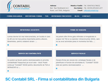 Tablet Screenshot of contabilsrl.com